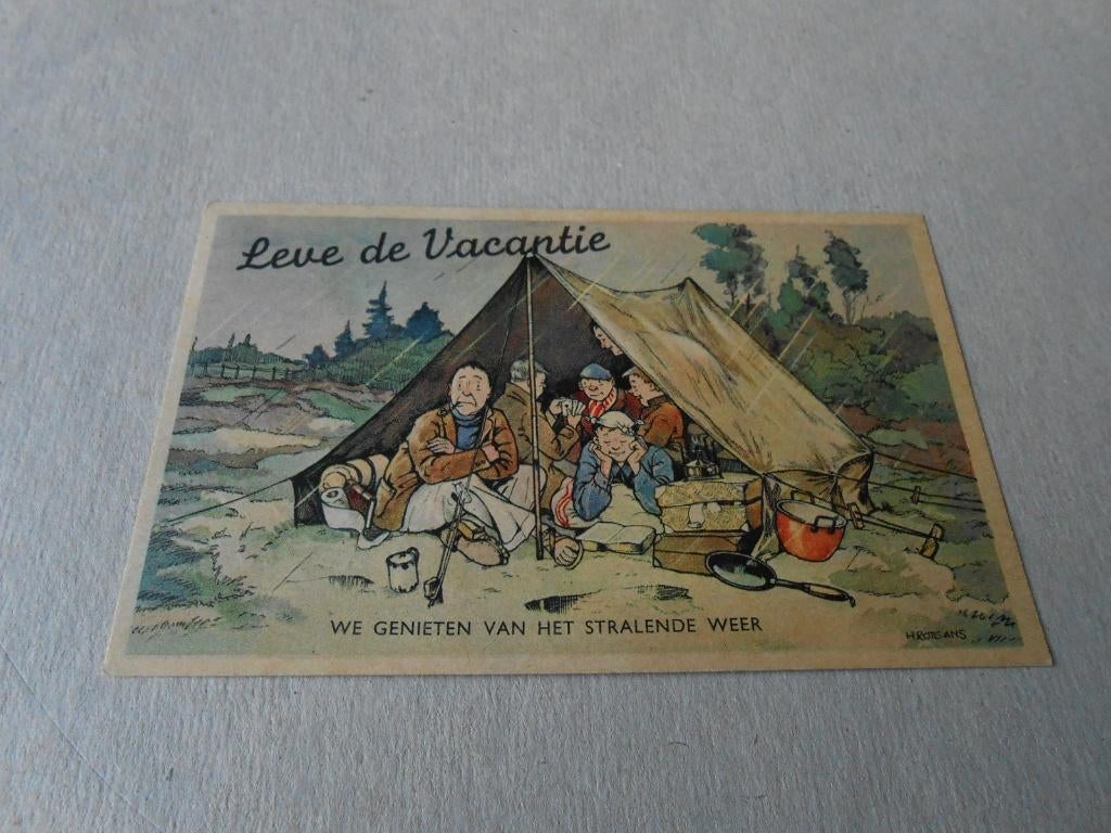 LEVE DE VACANTIE, Verzamelen, Ophalen of Verzenden, 1940 tot 1960, Gelopen, Noord-Holland