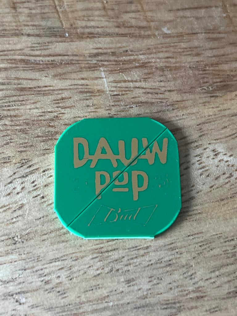 Dauwpop consumptiemunt, Ophalen of Verzenden, Gebruikt