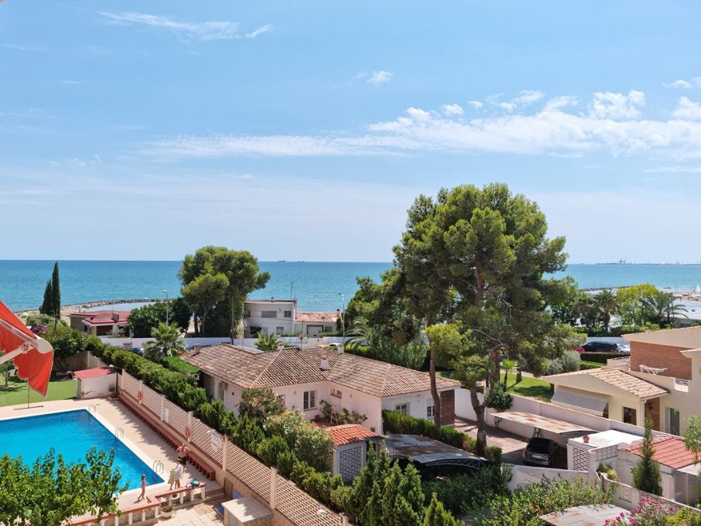 Appartement met terras op het zuiden, Costa Valencia, Spanje, Dorp, 2 slaapkamers, Wasmachine, Costa Blanca