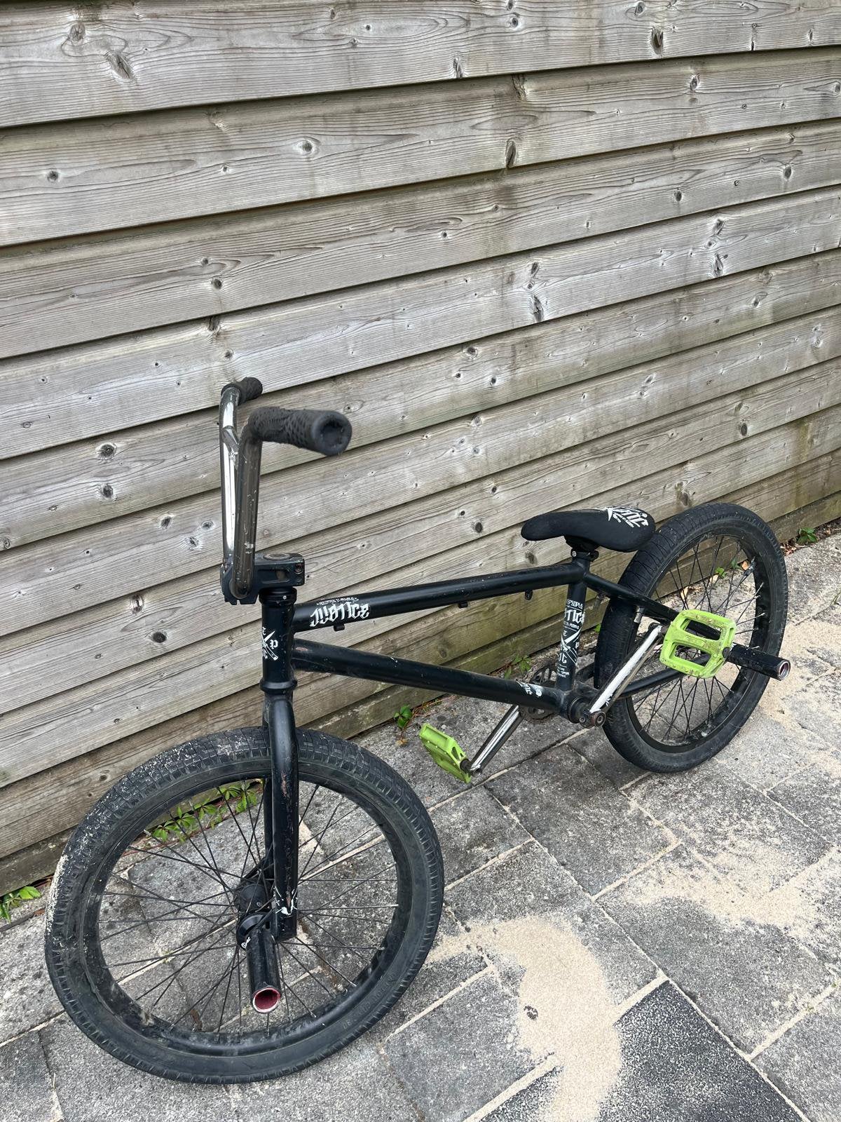 We the people justice BMX, Fietsen en Brommers, Fietsen | Crossfietsen en BMX, Ophalen, Gebruikt, Aluminium, Voetsteunen