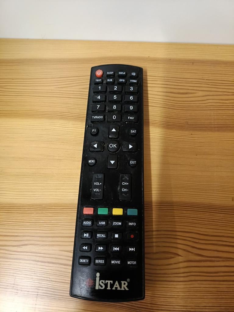 iSTAR Afstandsbediening - Universeel voor diverse apparaten, Ophalen of Verzenden, Gebruikt, Universeel, Tv