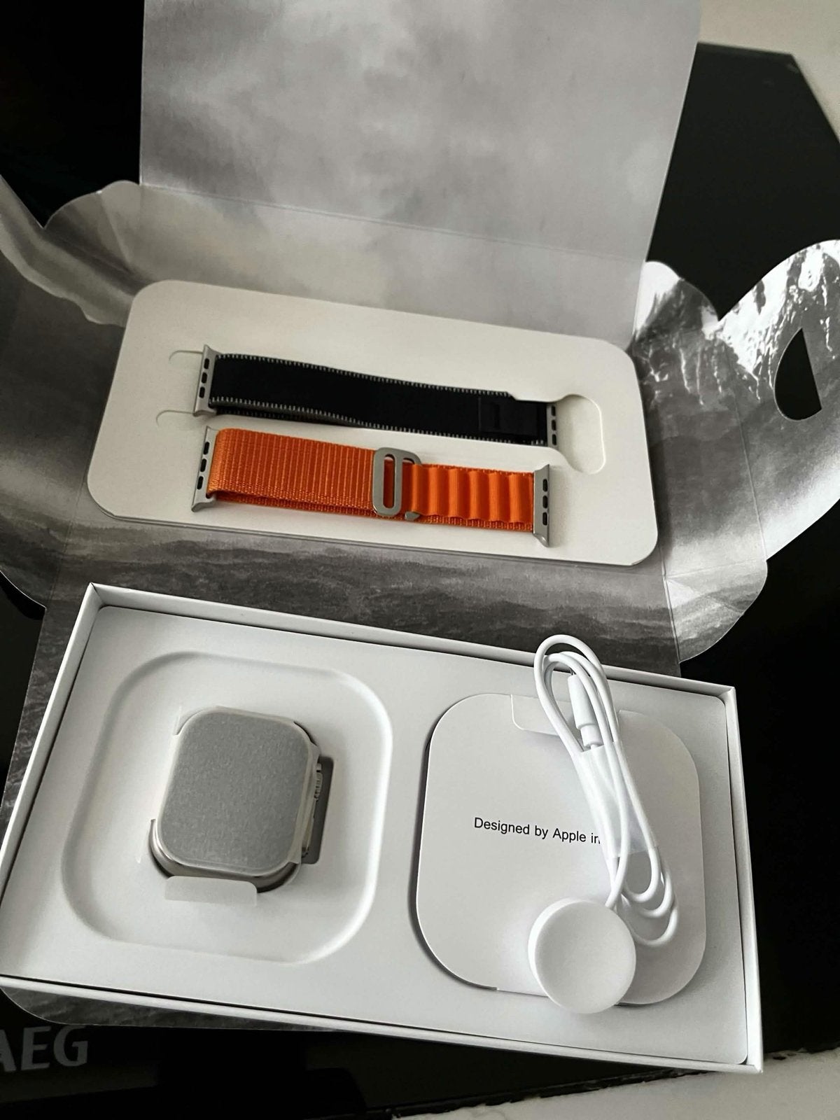 Apple Watch Ultra met twee bandjes - Nieuw!, Afstand, IOS, Nieuw, Ophalen of Verzenden