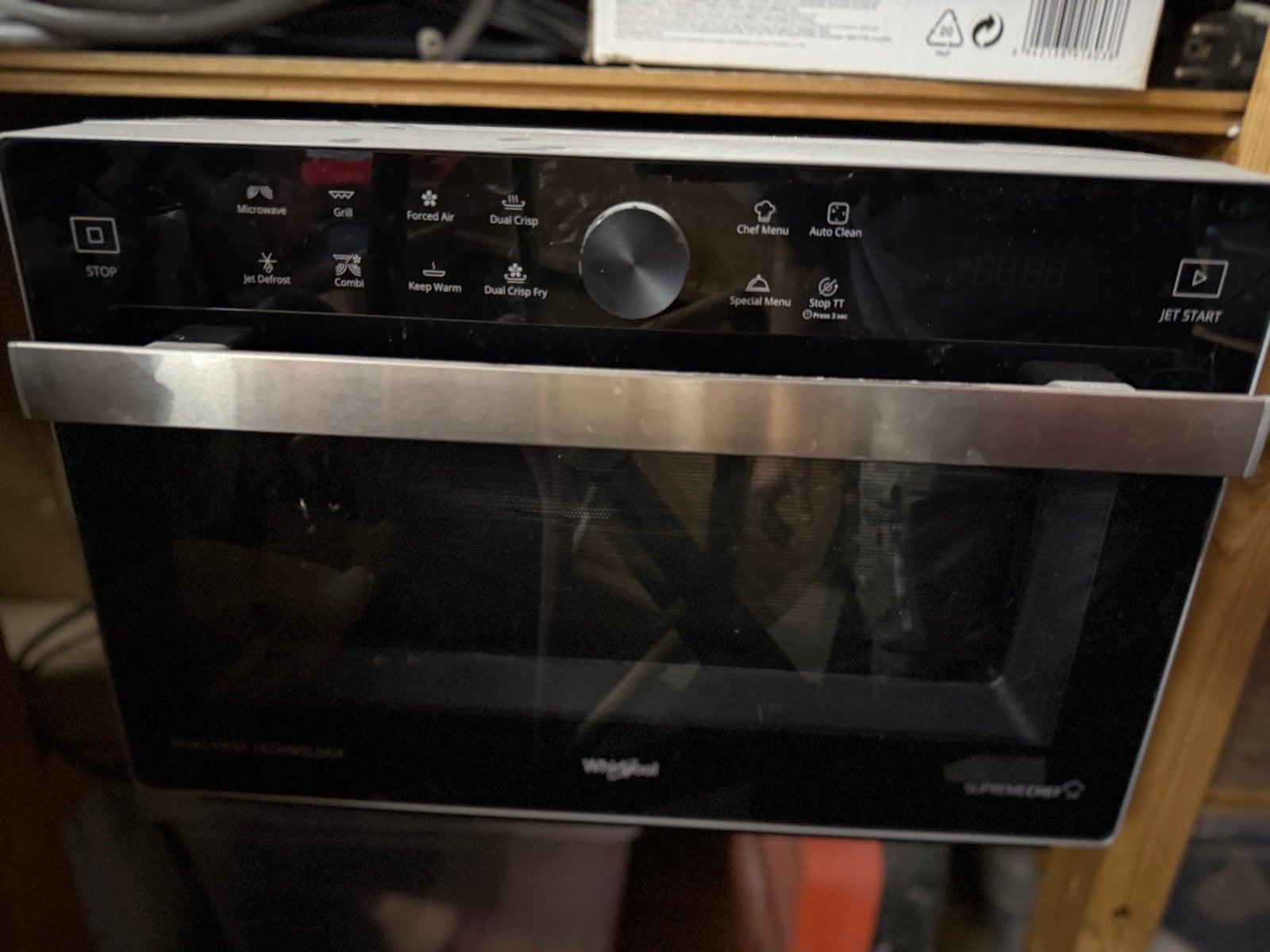 Whirlpool SupremeChef Combimagnetron - Zo goed als nieuw, Witgoed en Apparatuur, Combimagnetron, 60 cm of meer, Ophalen of Verzenden