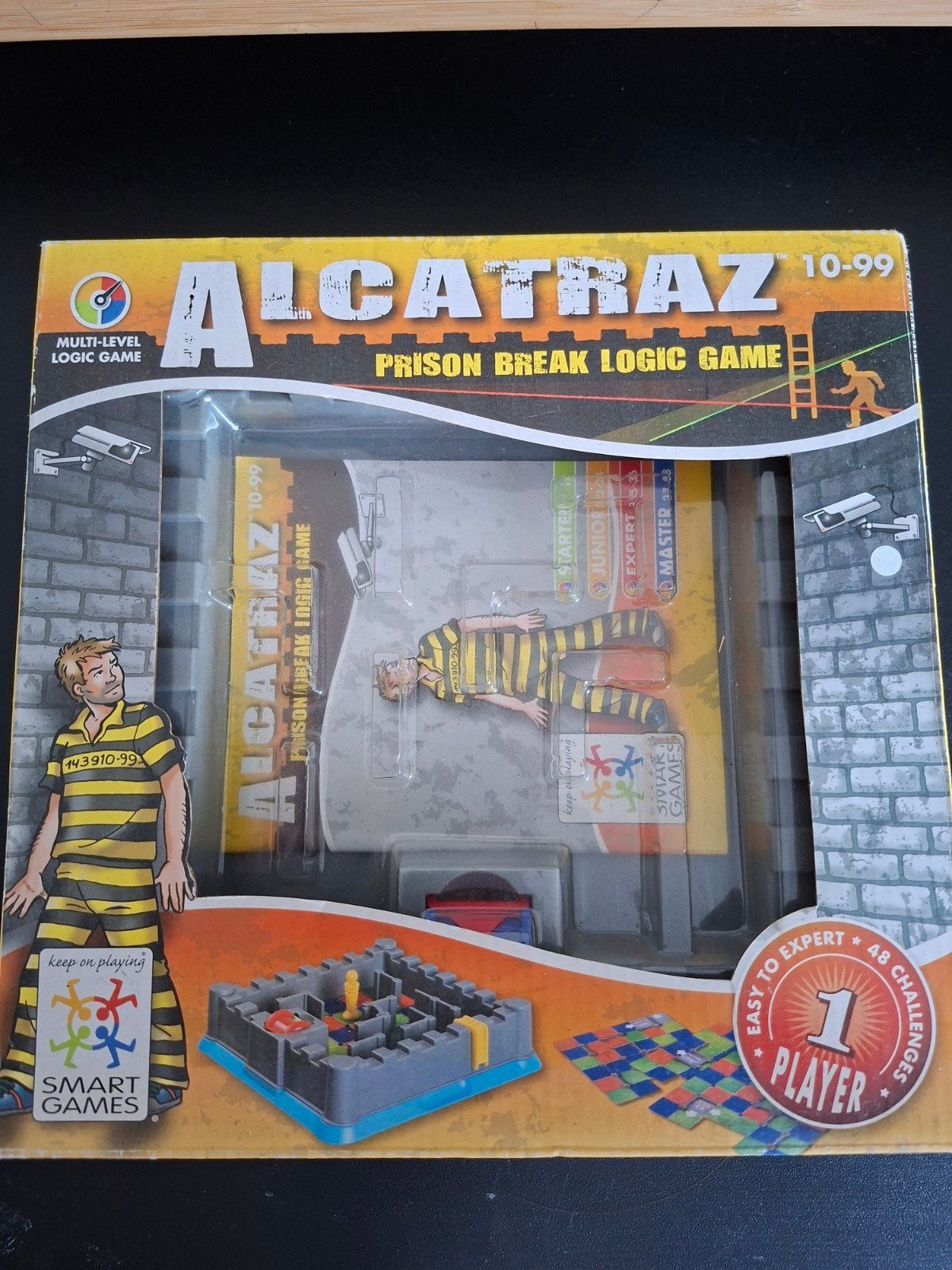 Alcatraz Prison Break Logic Game Smartgames, Een of twee spelers, Ophalen, Zo goed als nieuw, SmartGames