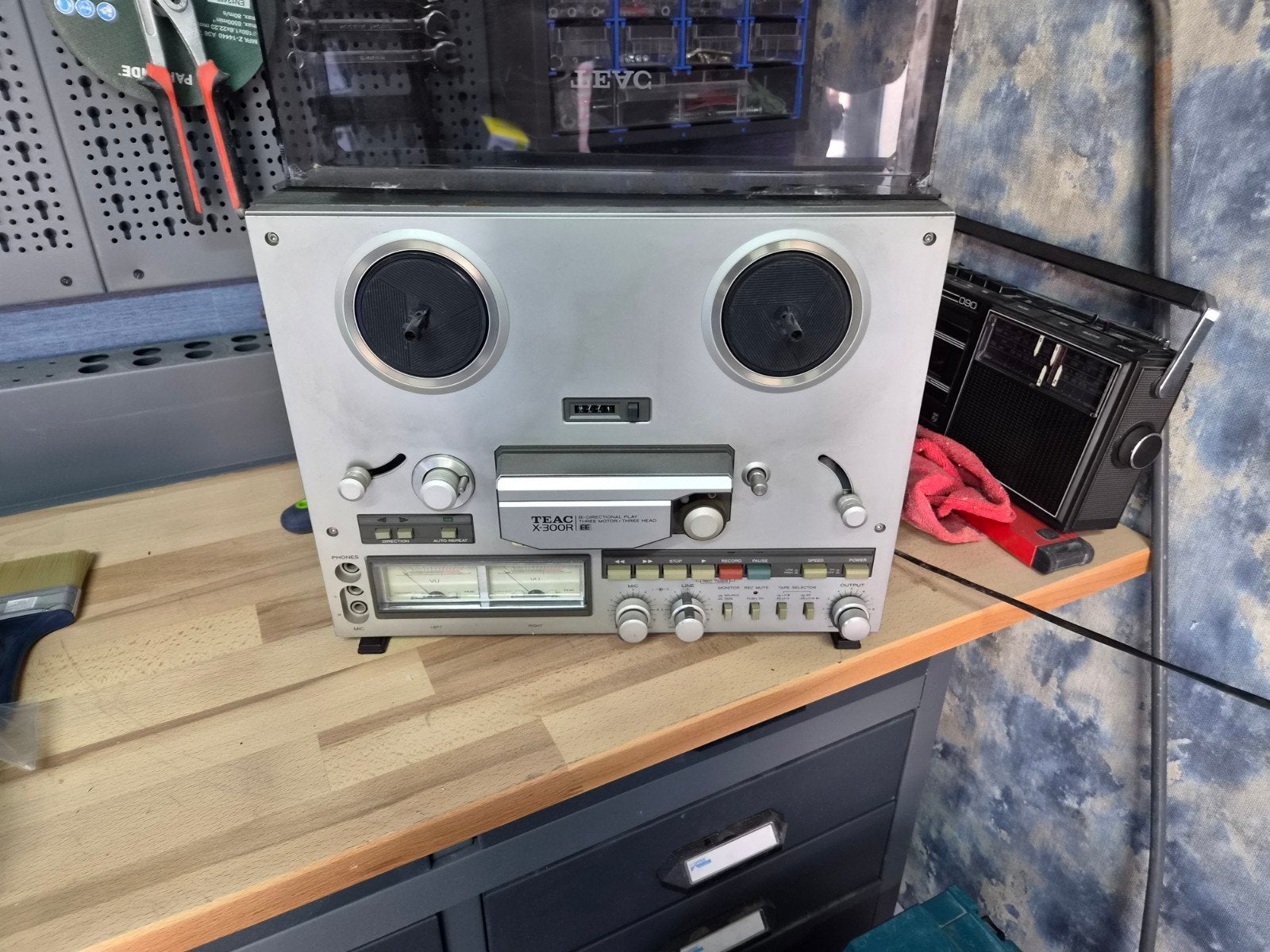 TEAC X-300R Stereo Tapedeck - Klassieke Japanse Bandrecorder, Ophalen
