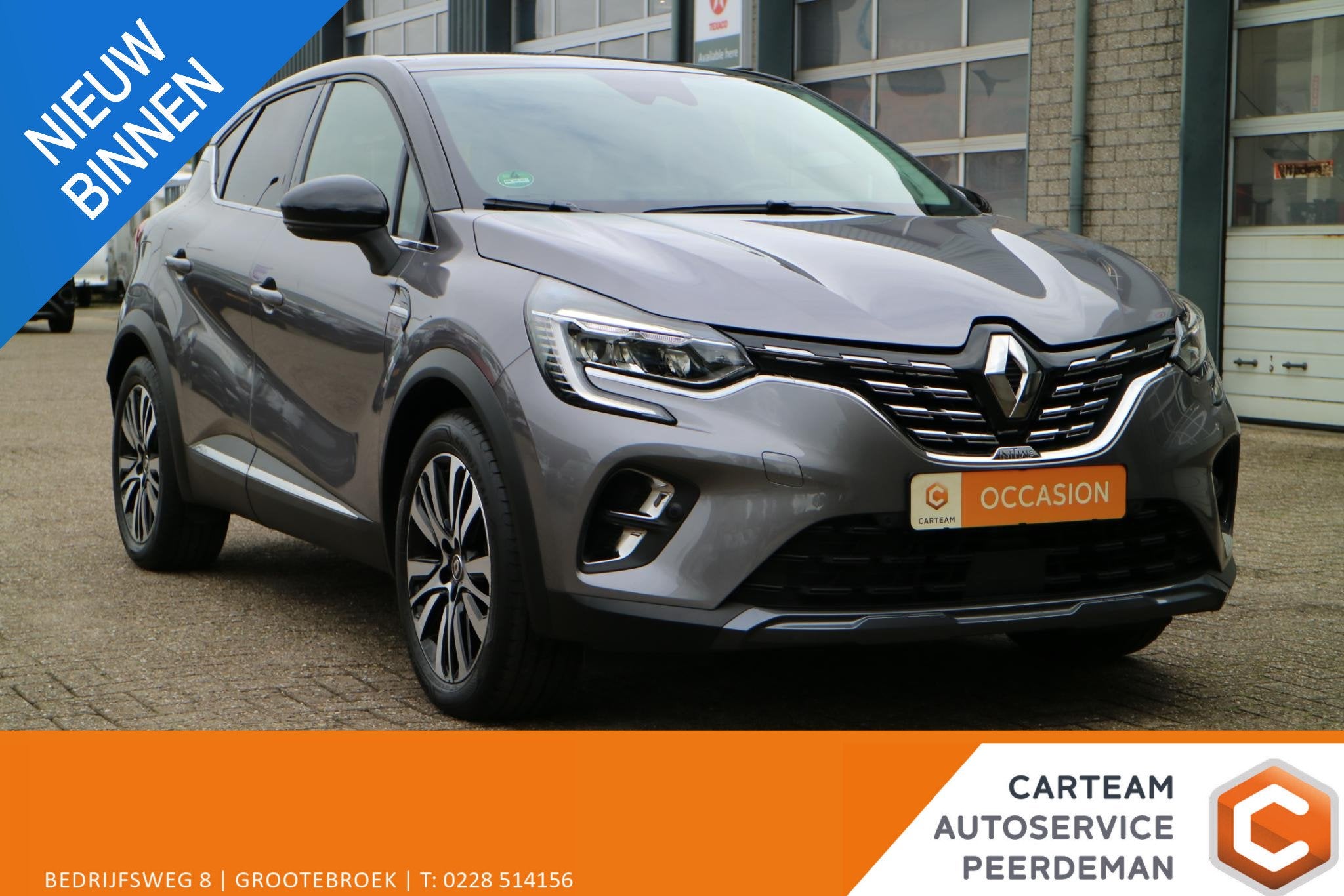 Renault Captur 1.6 E-Tech Plug-in Hybrid 160 Initiale Paris, Auto's, Dealer onderhouden, Gebruikt, 4 cilinders, 180 min