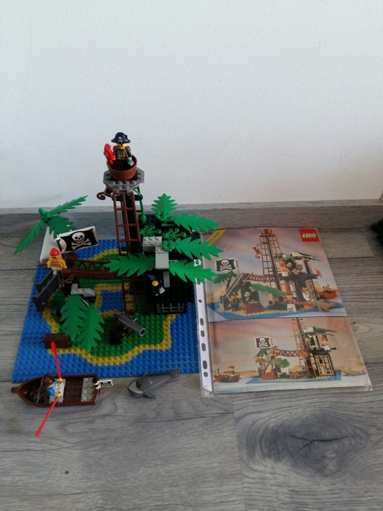 Lego Pirates Pirates I 6270 Forbidden Island, Lego, Zo goed als nieuw, Complete set, Inclusief instructies