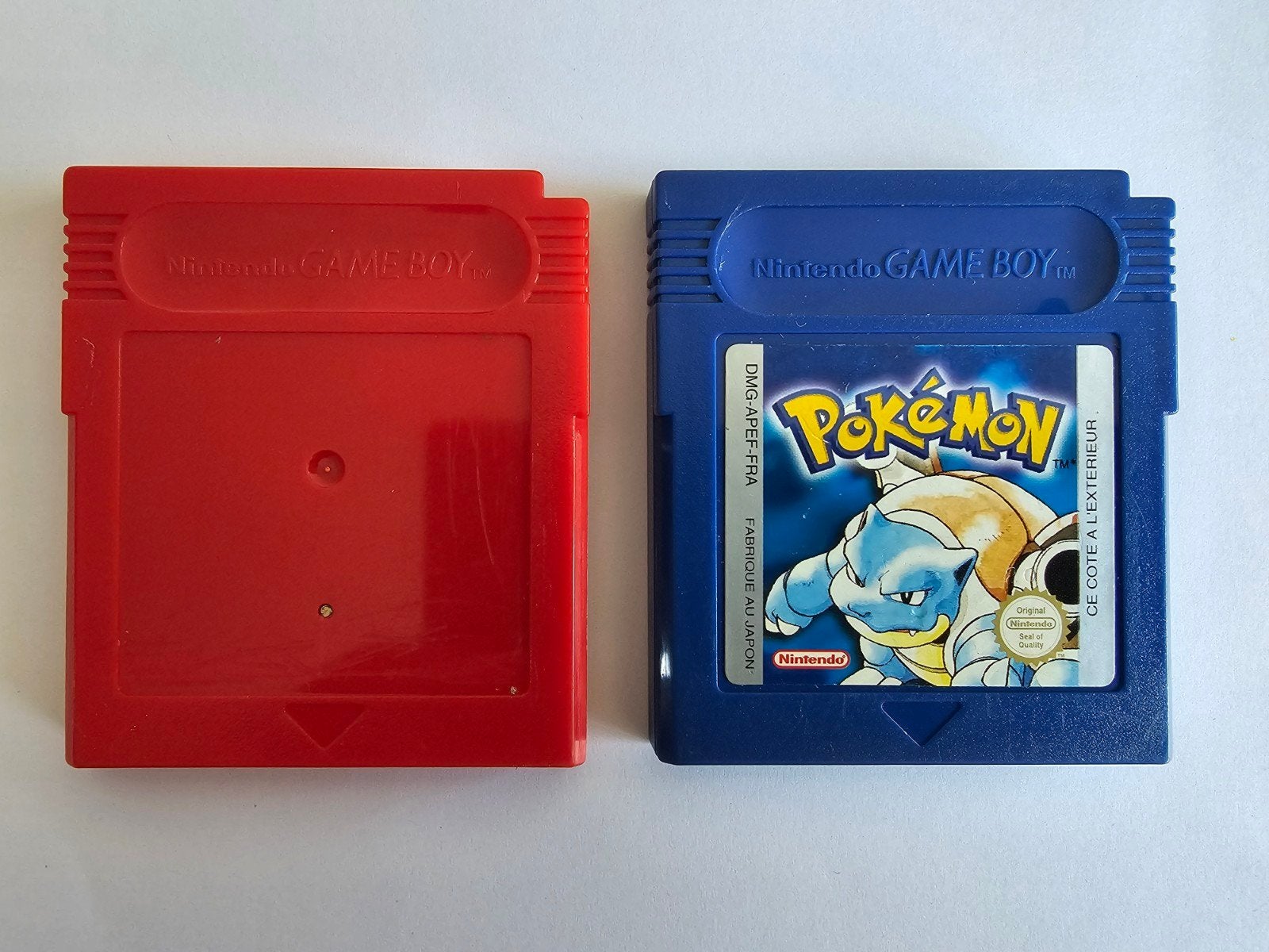 Pokémon Blue & Pokémon Red (Game Boy), 1 speler, Ophalen of Verzenden, Vanaf 3 jaar