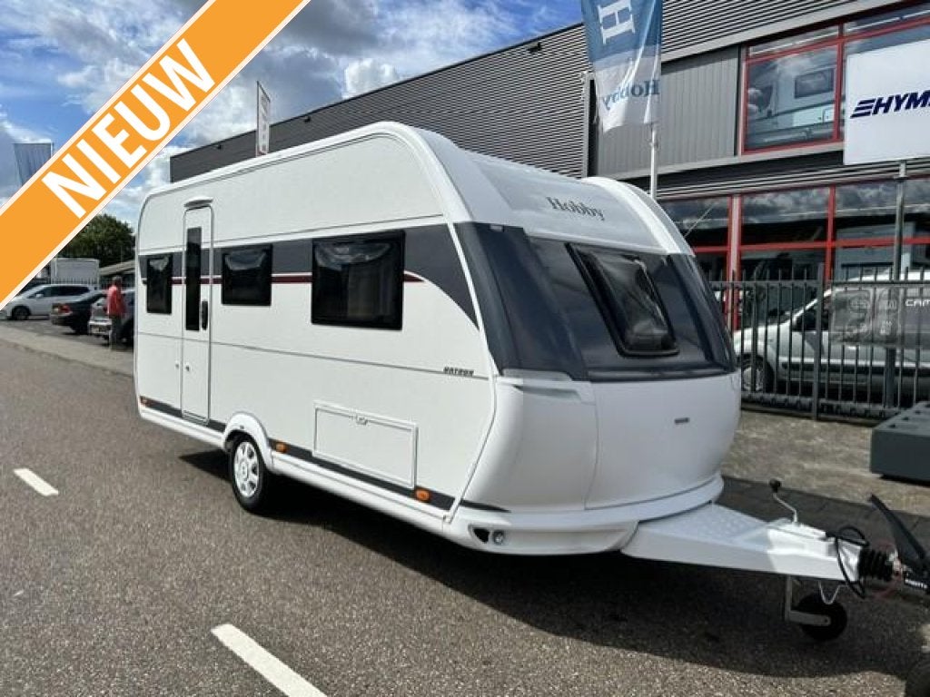 Hobby On Tour 460 DL, Caravans en Kamperen, Hobby, Ringverwarming, Bedrijf, Overige typen