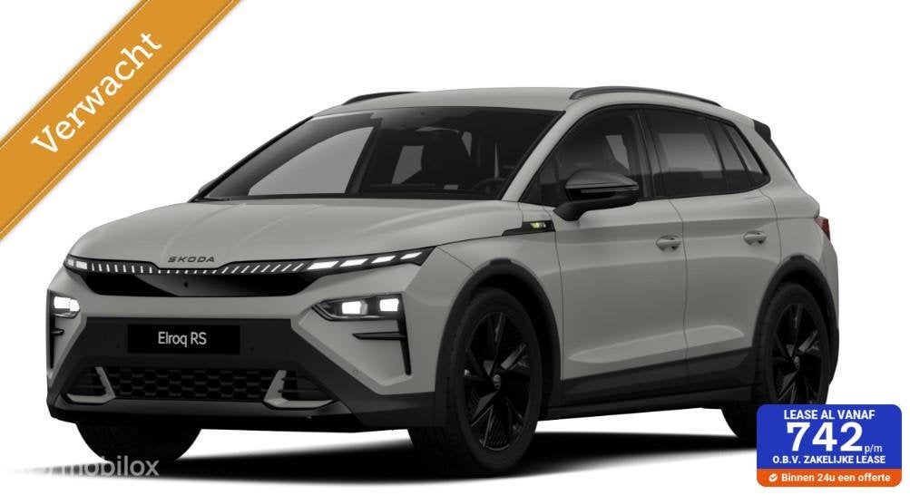 Skoda Elroq 85X RS/NIEUW/SNEL LEVERBAAR, Automaat, Gebruikt, 82 kWh, 340 pk