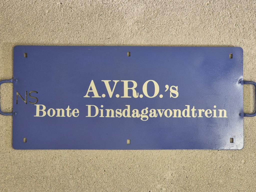 AVRO's Bonte Dinsdagavondtrein koersbord, Ophalen of Verzenden, Gebruikt, Trein, Overige typen
