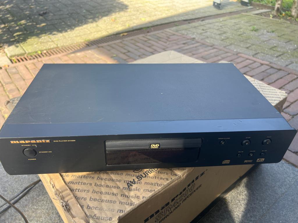 Marantz SR4200 Receiver en DV4200 DVD-speler, Ophalen, Gebruikt, Dvd-speler