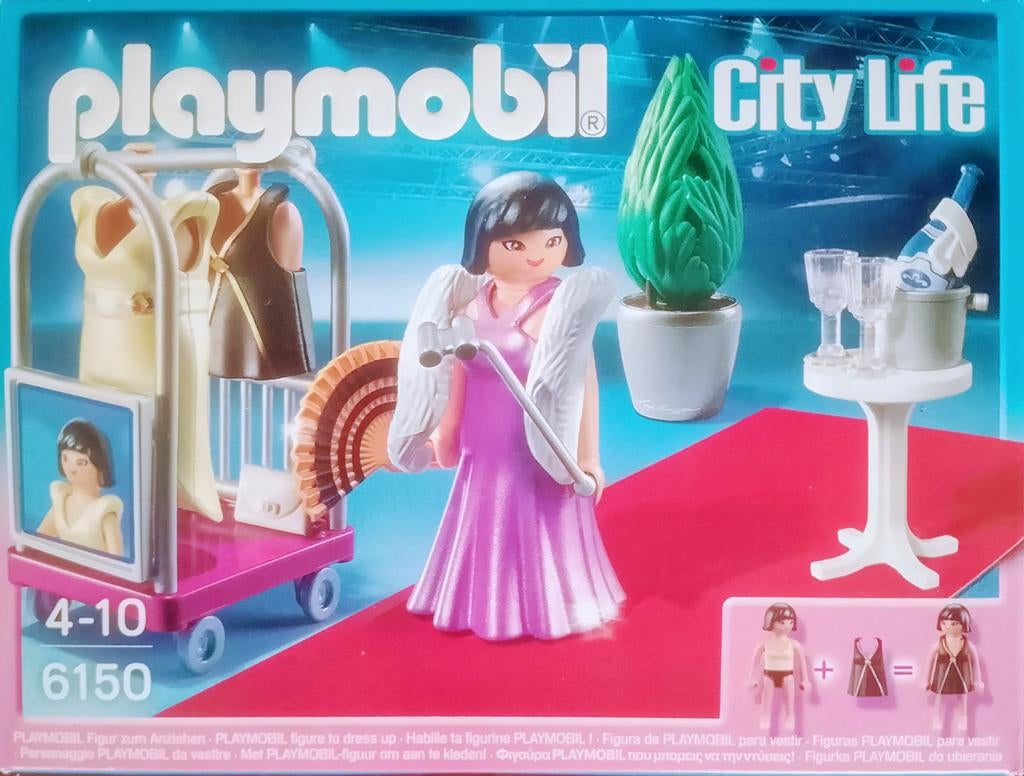 City Life Mode-Icoon Op De Rode Loper 6150, Ophalen of Verzenden, Gebruikt, Complete set