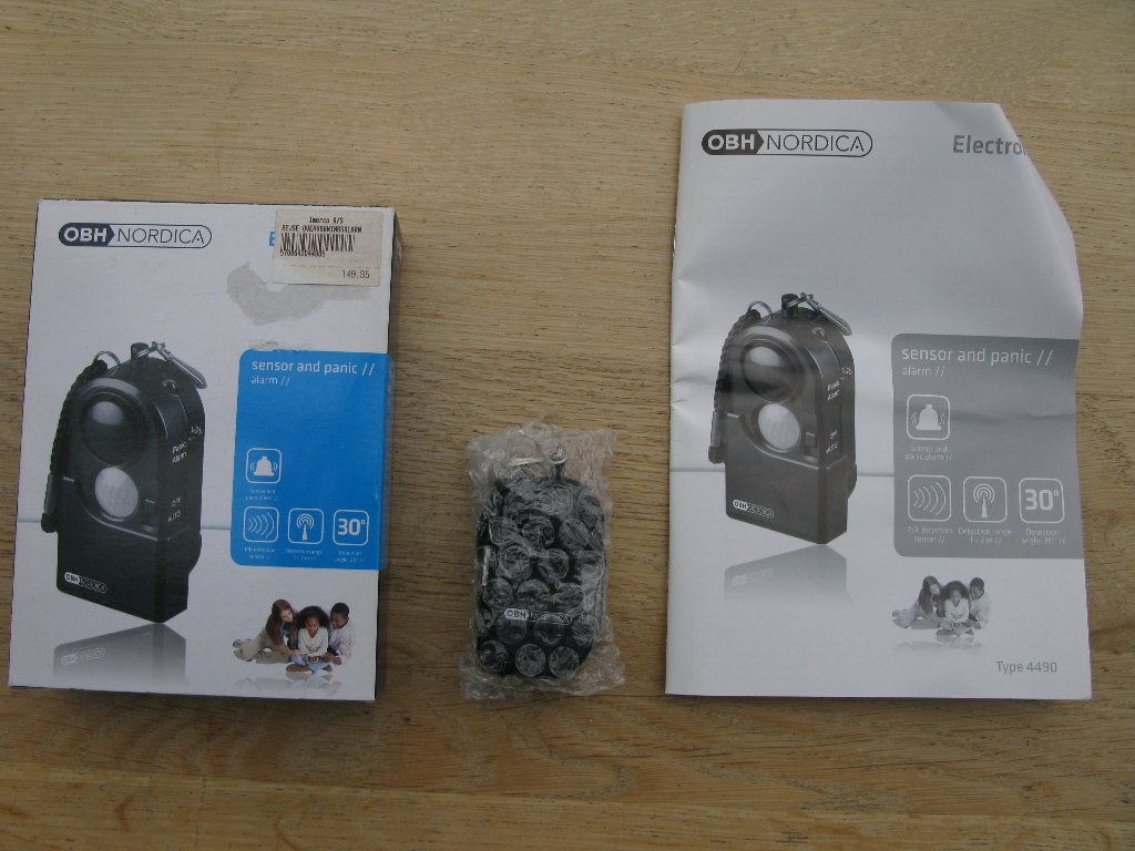 Paniek alarm NIEUW persoonlijk zakalarm, Detector, Sensor of Melder, Nieuw, Ophalen of Verzenden, Overige soorten