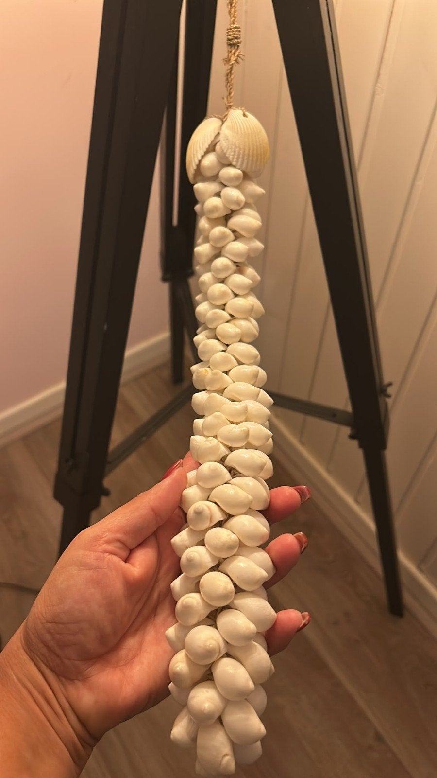 Decoratieve schelpenhanger, Ophalen of Verzenden, Zo goed als nieuw