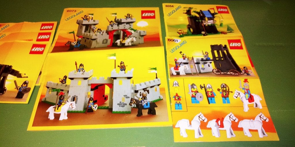 Legoland Castle in zeer goede staat 6073-6054-6030-6061, Compleet, Lego, Ophalen of Verzenden, Zo goed als nieuw
