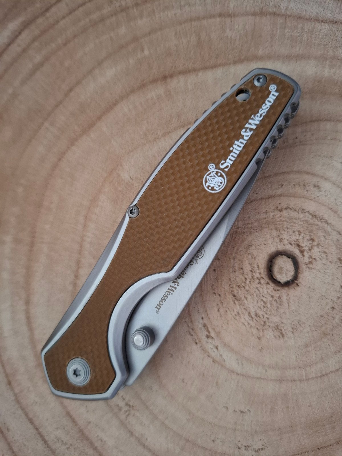 Smith&Wesson Zakmes RVS/Kunststof Greep/Clip/NIEUW, Ophalen of Verzenden, Nieuw