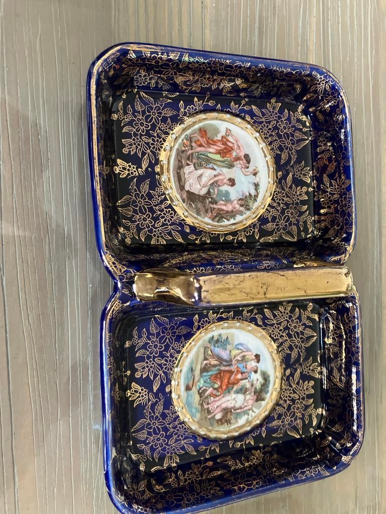 Porseleinen schaaltje Empire England, Ophalen