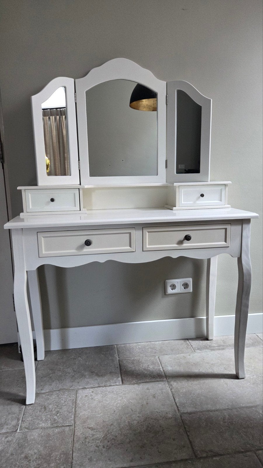Mooie kaptafel, Huis en Inrichting, Tafels | Kaptafels, Ophalen of Verzenden, Gebruikt, 50 tot 100 cm, Minder dan 100 cm