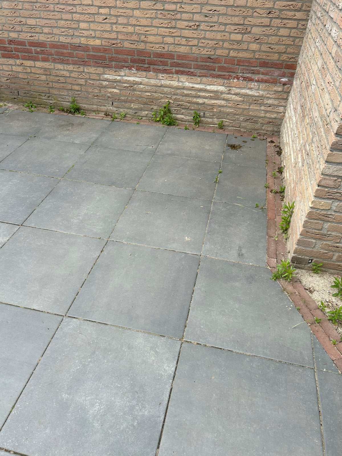 Mooie grijze terrastegels te koop, Doe-het-zelf en Verbouw, Gebruikt, Ophalen of Verzenden, 10 m² of meer, Vloertegels