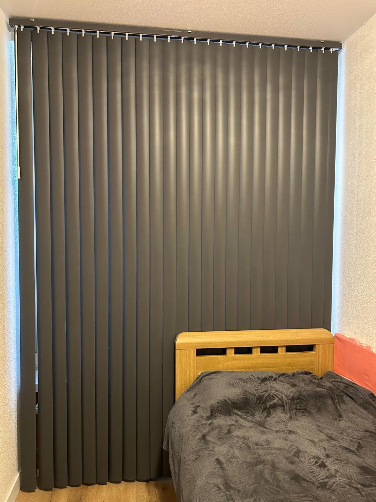 Lamellen donkergrijs, Ophalen, Zo goed als nieuw, 200 cm of meer