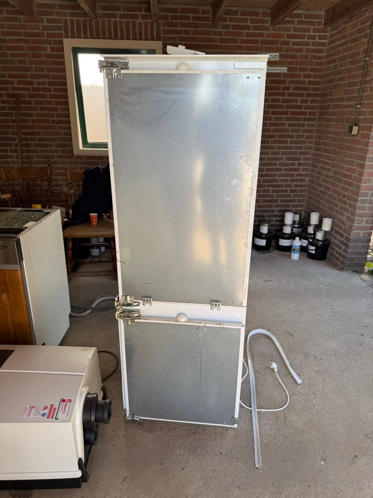 Inbouw koelkast Bosch met vriesvak, 150 tot 200 liter, Gebruikt, 45 tot 60 cm, Met vriesvak