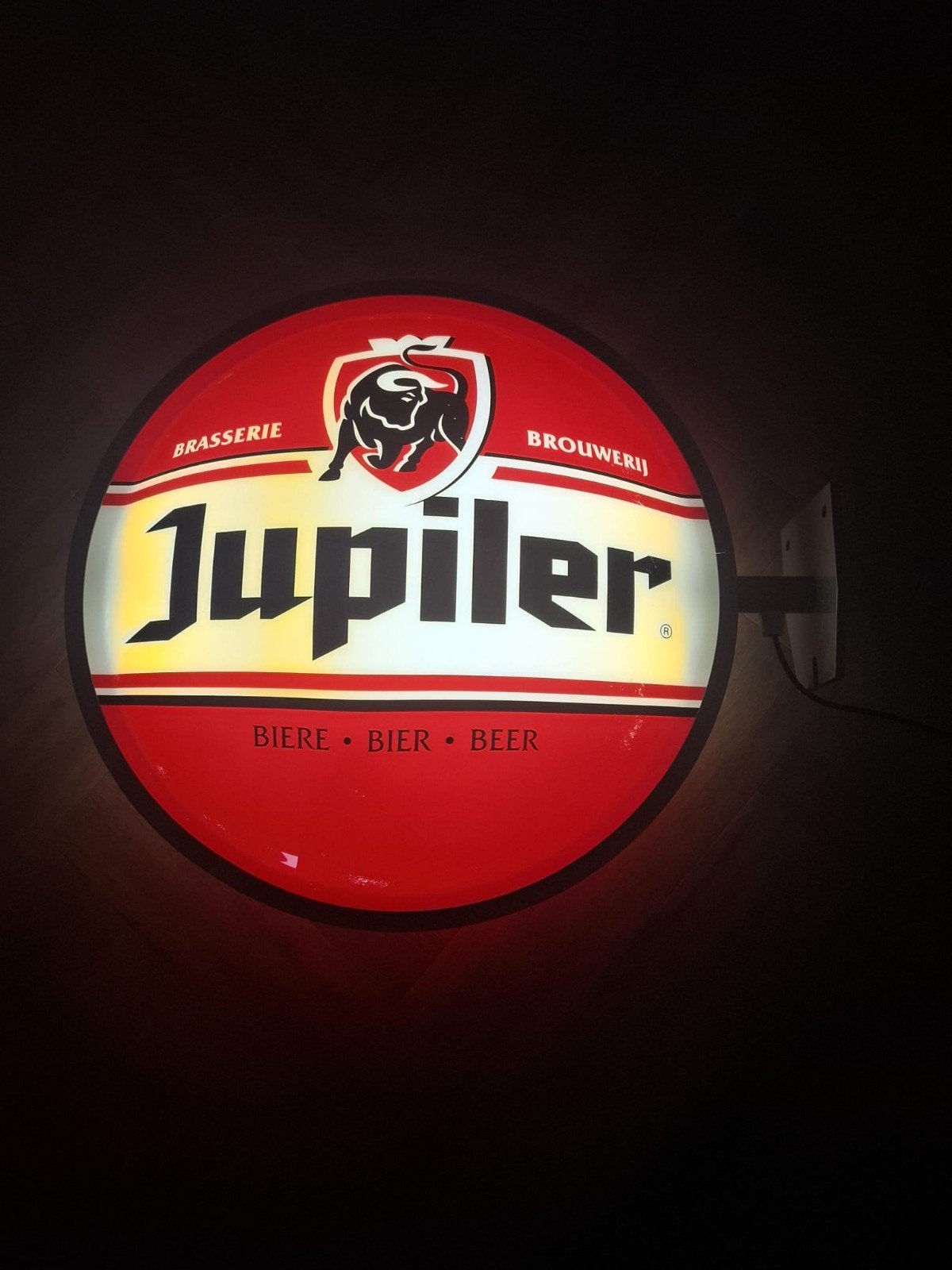 Jupiler Lamp 🍻💡, Ophalen, Zo goed als nieuw, Lichtbak of (neon) lamp