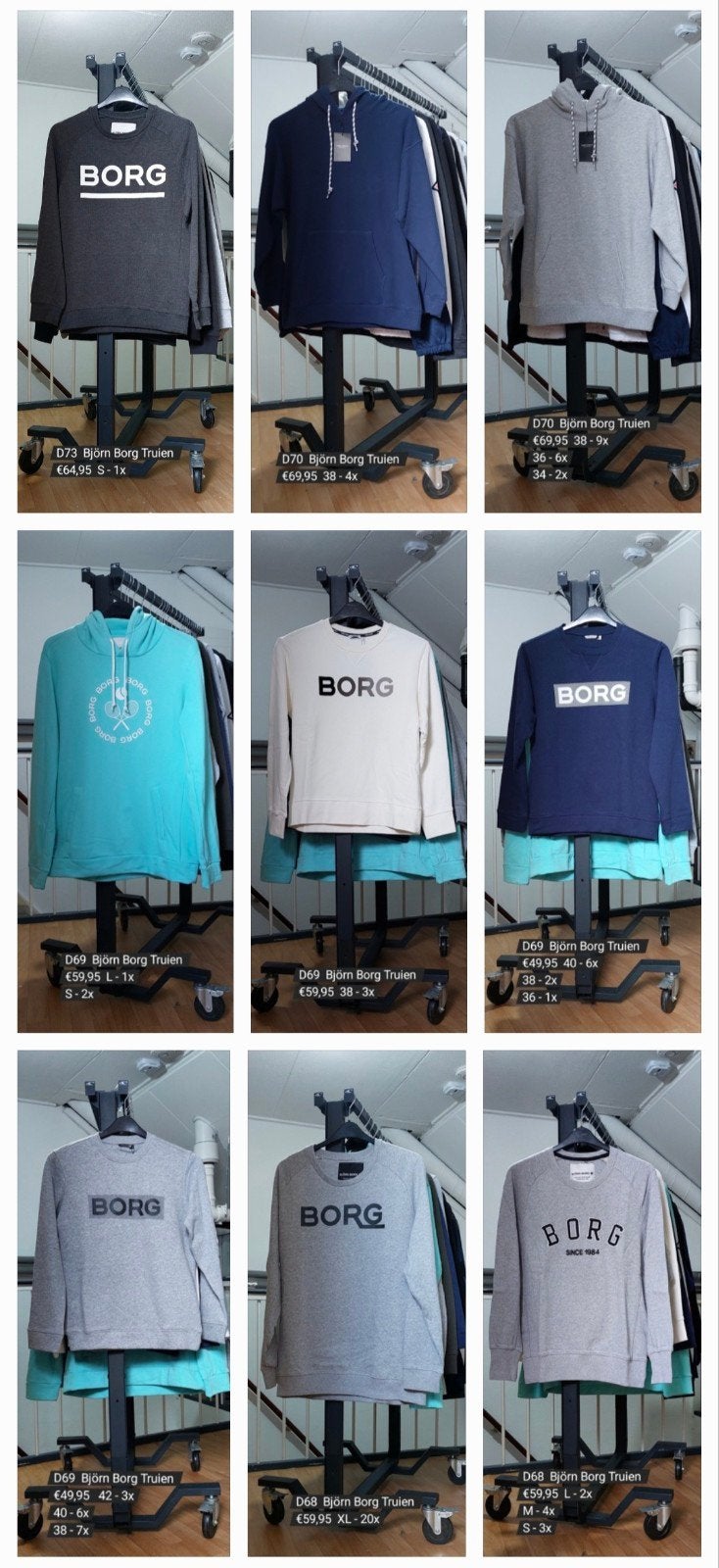 Partij Merkkleding Björn Borg Truien Te Koop!, Kleding | Heren, Ophalen of Verzenden, Nieuw