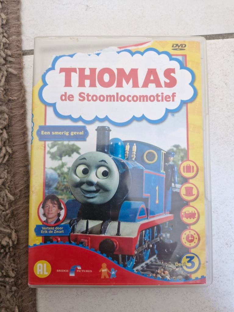 Thomas de Stoomlocomotief DVD - Een smerig geval (Deel 3), Avontuur, Gebruikt, Alle leeftijden, Ophalen of Verzenden