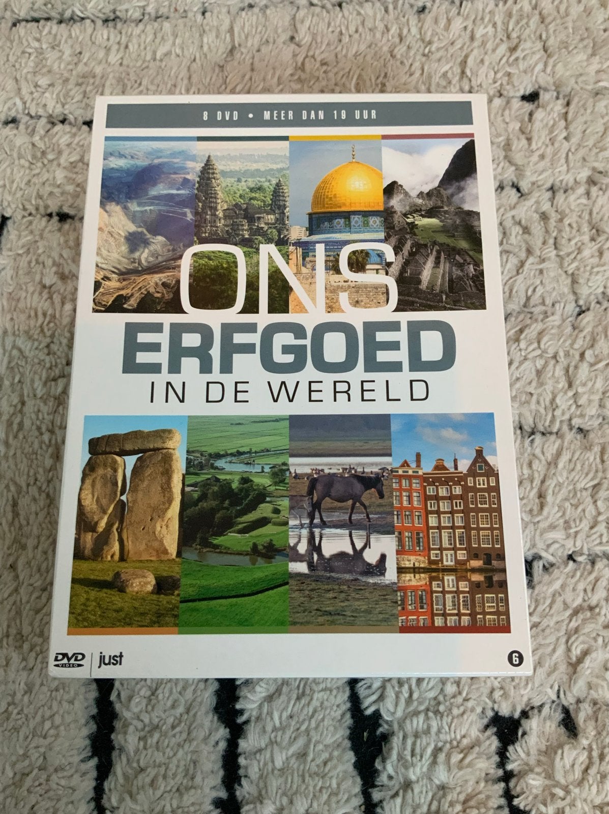 Ons Erfgoed in de Wereld - Complete DVD Boxset, Alle leeftijden, Zo goed als nieuw, Reizen, Inclusief doosje