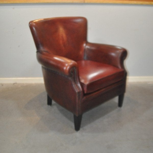 Schaapslederen fauteuil Lounge Atelier, Ophalen of Verzenden