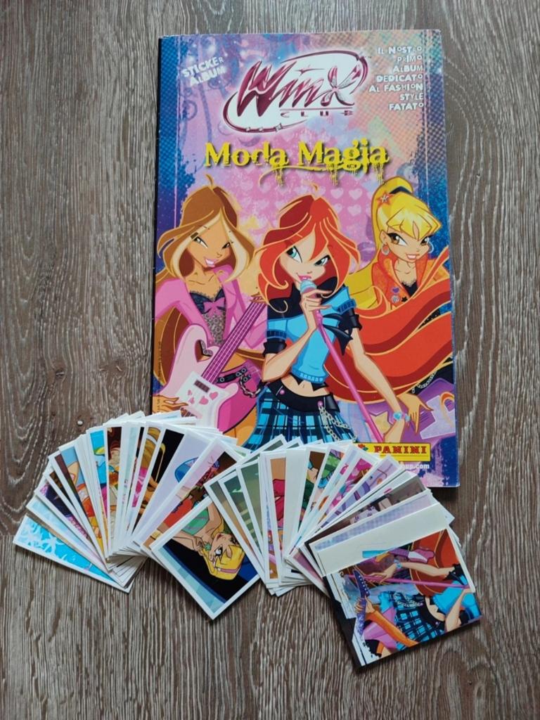 Winx Club Moda Magia ruim 70 unieke stickers, Ophalen of Verzenden, Zo goed als nieuw, Film, Tv of Omroep