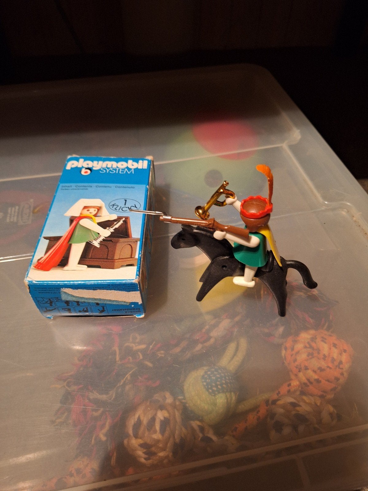 Grote partij Playmobil met camper en figuren, Ophalen of Verzenden, Gebruikt, Jongen of Meisje