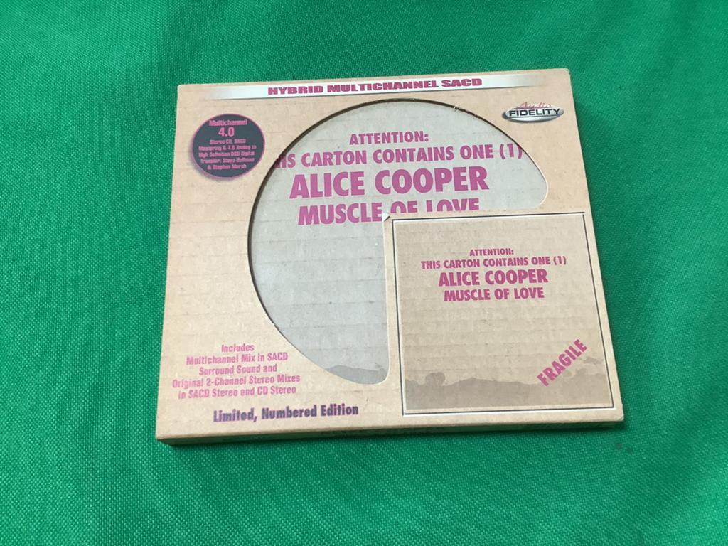 Alice Cooper-Muscle Of Love SACD (US/very rare!!), Ophalen of Verzenden, Gebruikt