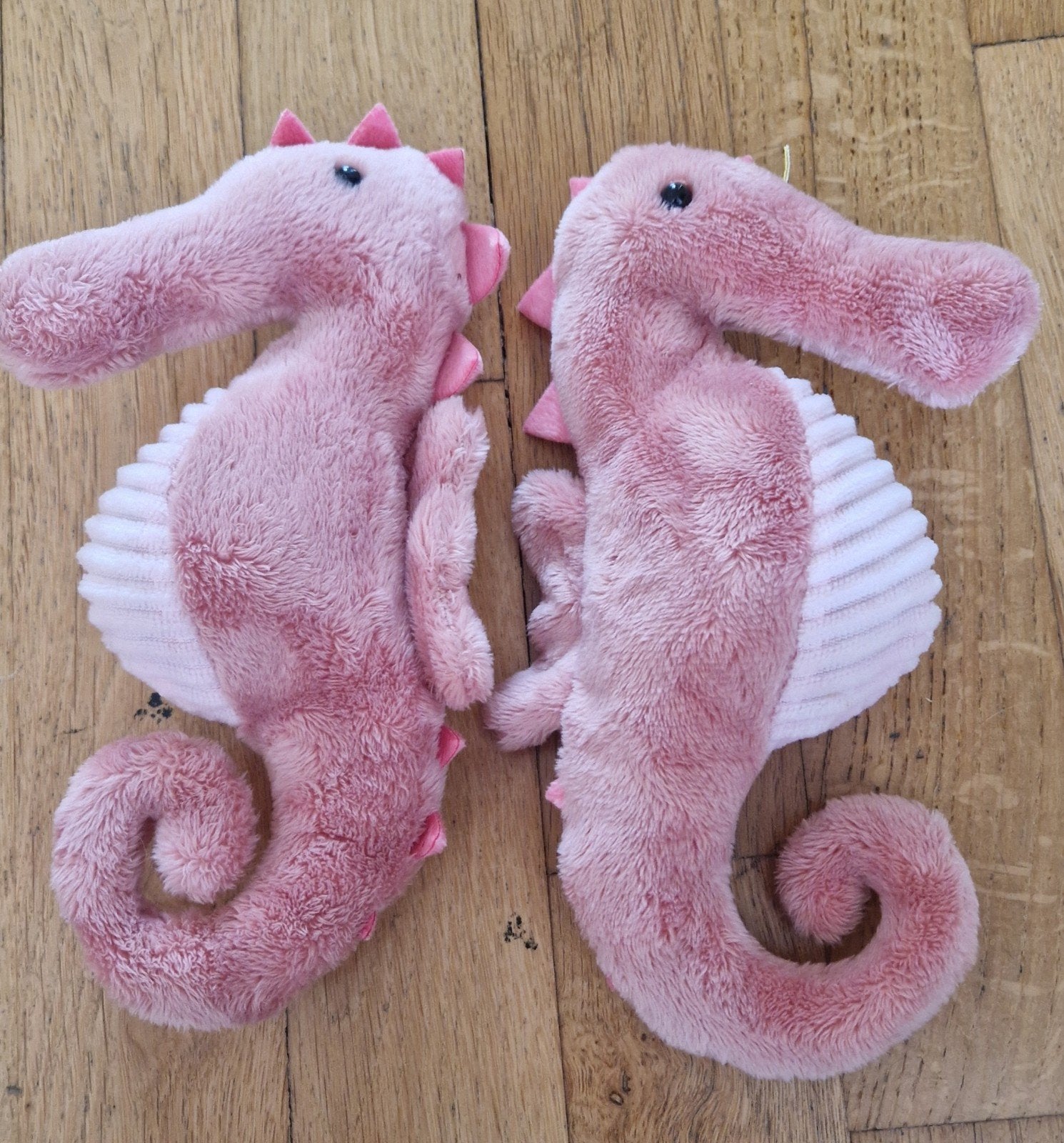 Roze Zeepaardje Knuffel - ca. 23 cm, Gebruikt, Overige typen, Ophalen of Verzenden, Middelgroot (20 tot 80 cm)