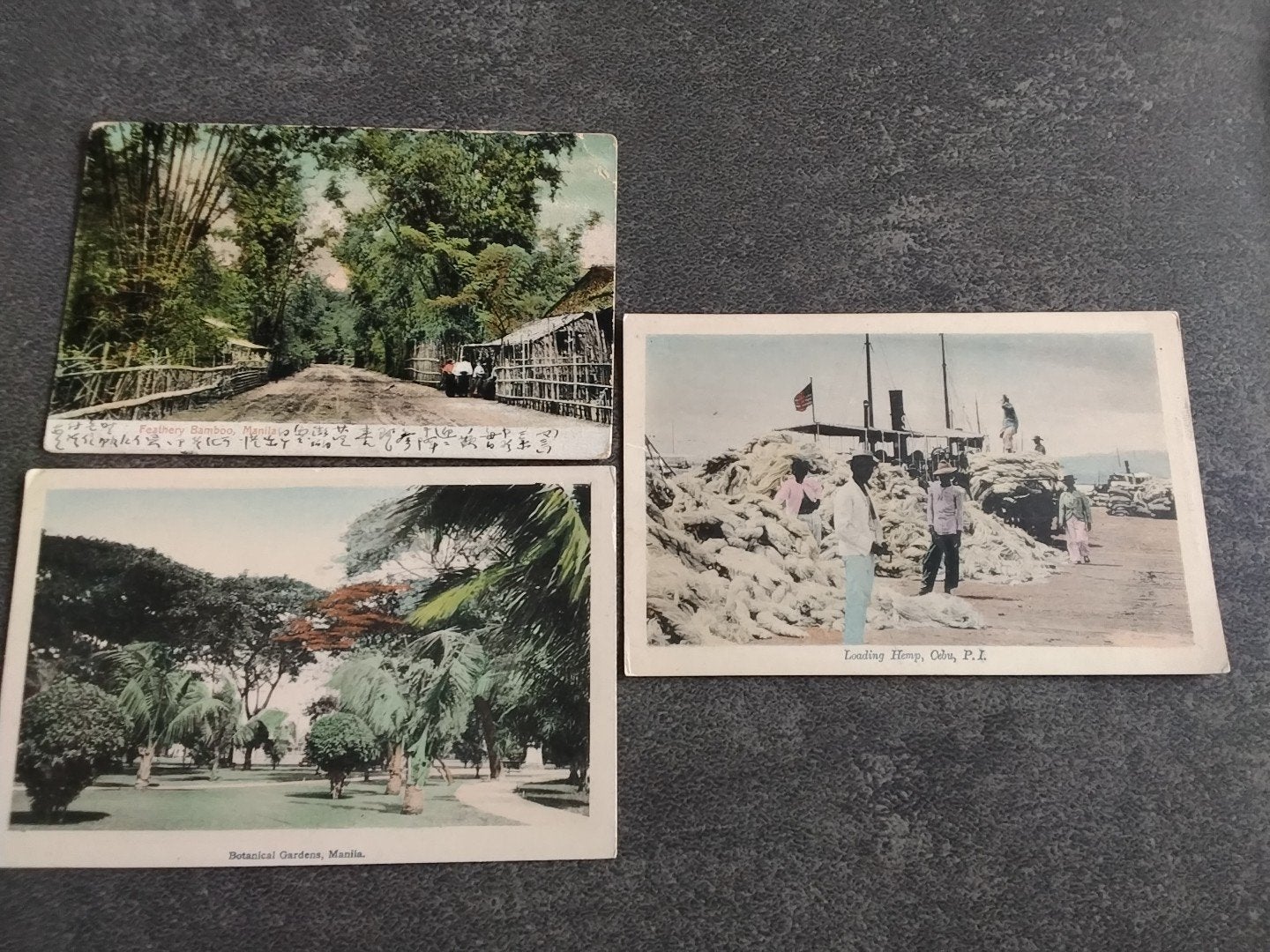 3 x Philipijnen Manilla en Cebu ca 1930, Ophalen of Verzenden, 1920 tot 1940, Gelopen, Buiten Europa