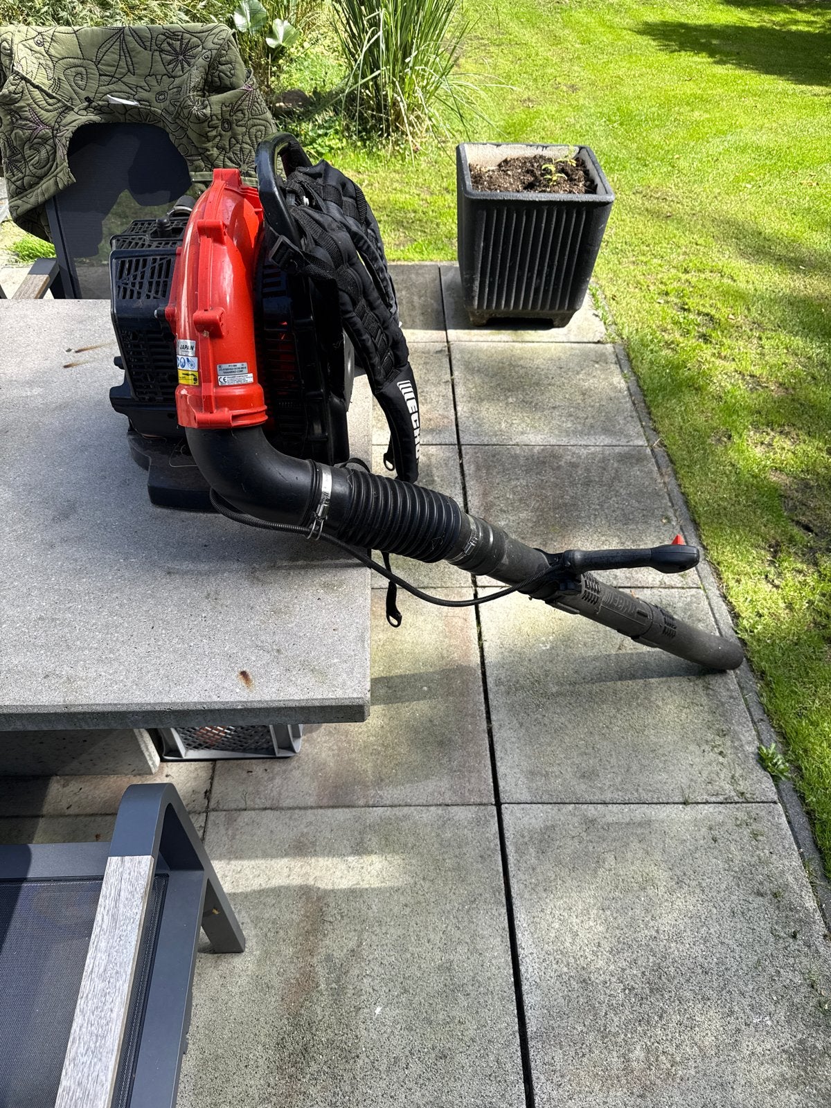 Echo PB-580 Bladblazer - Krachtige Benzine Rugblazer, Ophalen, Gebruikt, Benzine, Ruggedragen
