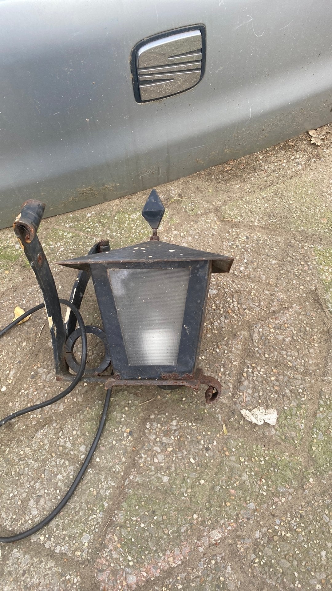 Tuin lamp, Ophalen of Verzenden, Zo goed als nieuw, Netvoeding, Minder dan 50 watt
