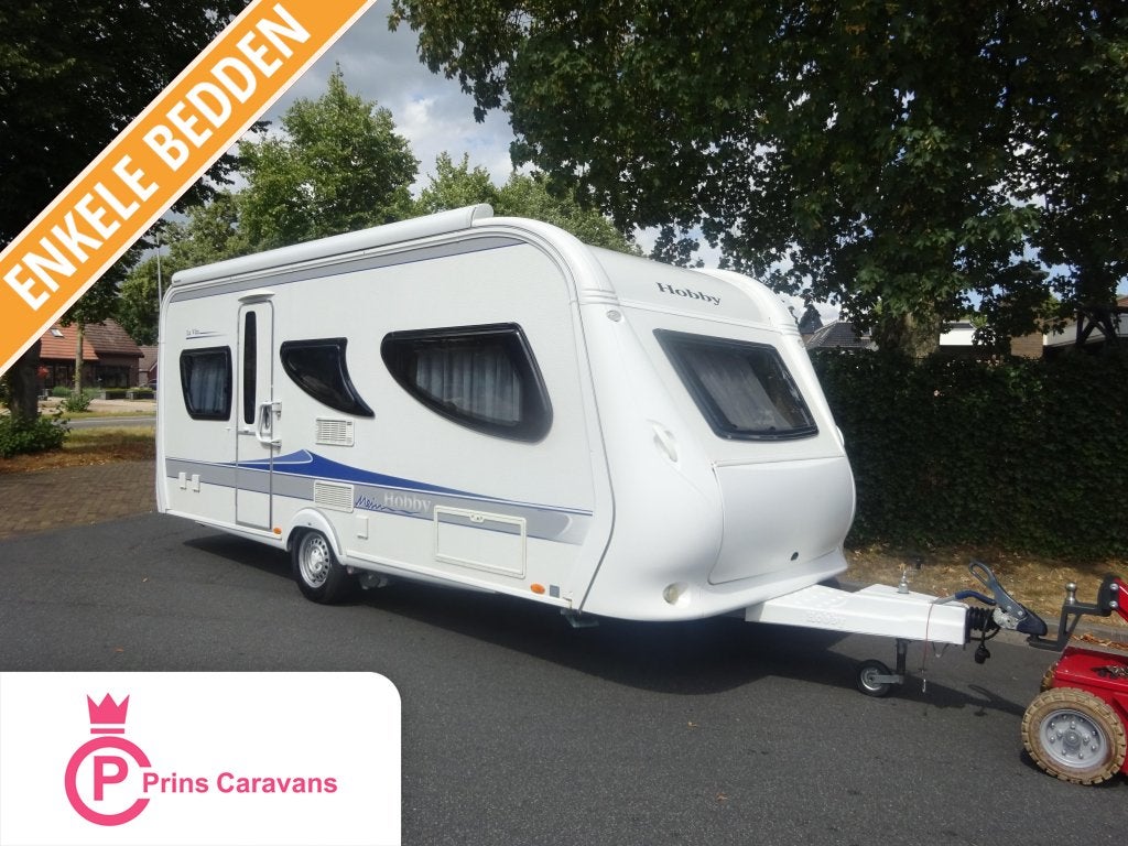 Hobby LaVita 495 UL Met Vaste Luifel+Mover, Rondzit, Hobby, Schokbreker, Bedrijf