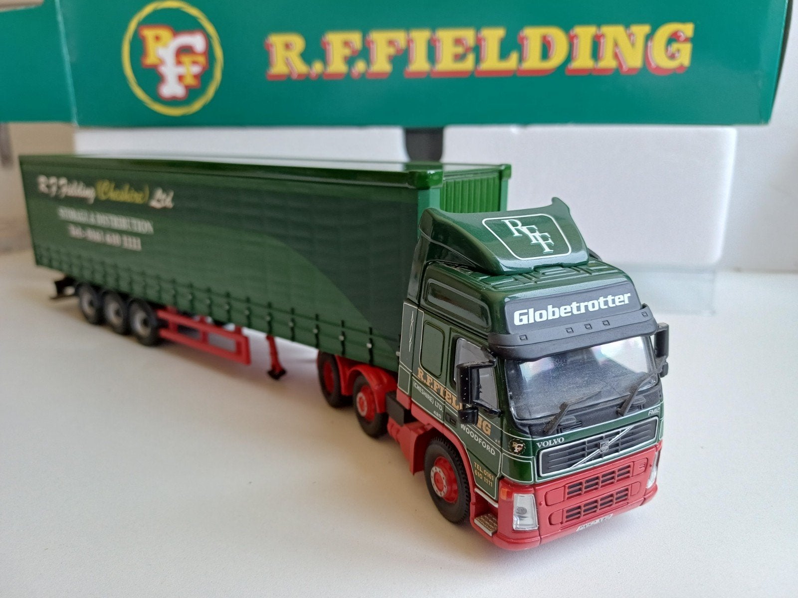 Volvo FM Globetrotter Corgi 1:50 R. F. Fielding truck lkw, Ophalen of Verzenden, Zo goed als nieuw, Bus of Vrachtwagen, Corgi