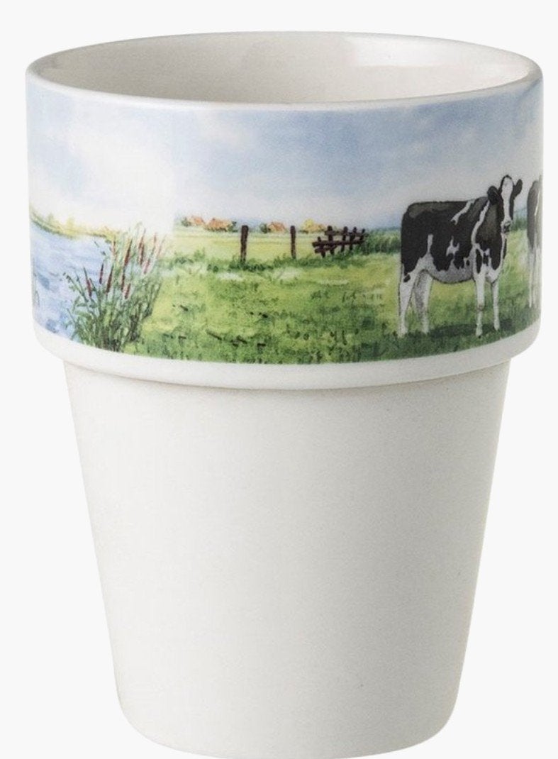 Wiebe van der Zee Melkbeker 'Beste Stuurlui', Overige merken, Keramiek, Nieuw, Overige stijlen
