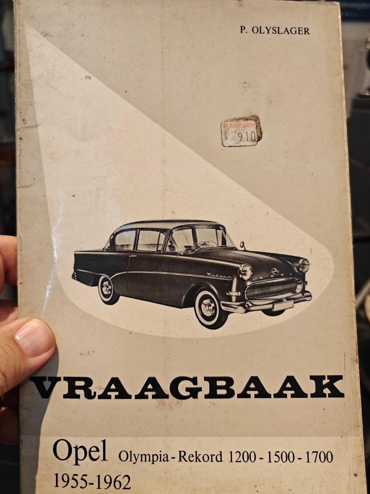 Vraagbaak Opel Olympia Rekord 1200-1500-1700, Ophalen of Verzenden