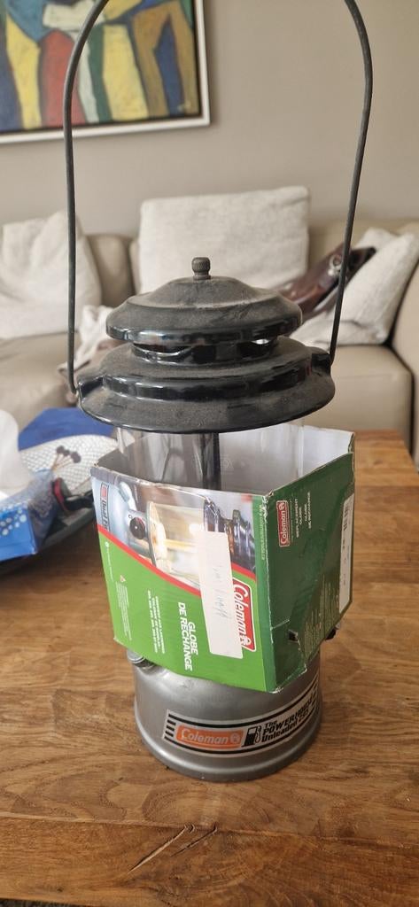 Coleman powerhouse 295 benzine lamp, Ophalen of Verzenden