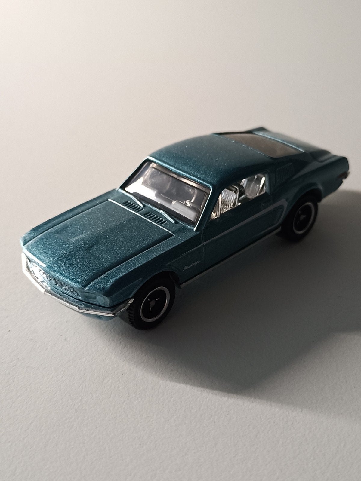Matchbox '67 Ford Mustang Coupe - Teal, Ophalen of Verzenden