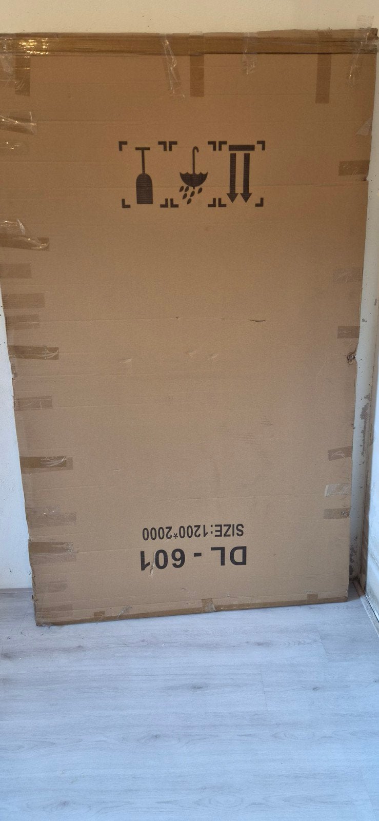 Nieuwe douchedeur DL-601, 120x200 cm, Ophalen of Verzenden, Nieuw, Binnendeur, 200 tot 215 cm