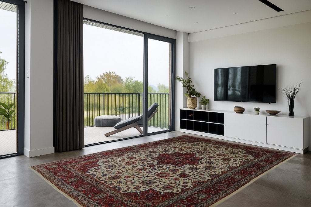 Perzisch tapijt - Sarouk - 355 x 267 cm - Handgeknoopt, -, Verzenden, -, 200 cm of meer