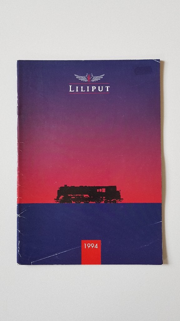 Liliput catalogus 1994 modeltreinen, Gebruikt, Gelijkstroom, Liliput, Boek, Tijdschrift of Catalogus