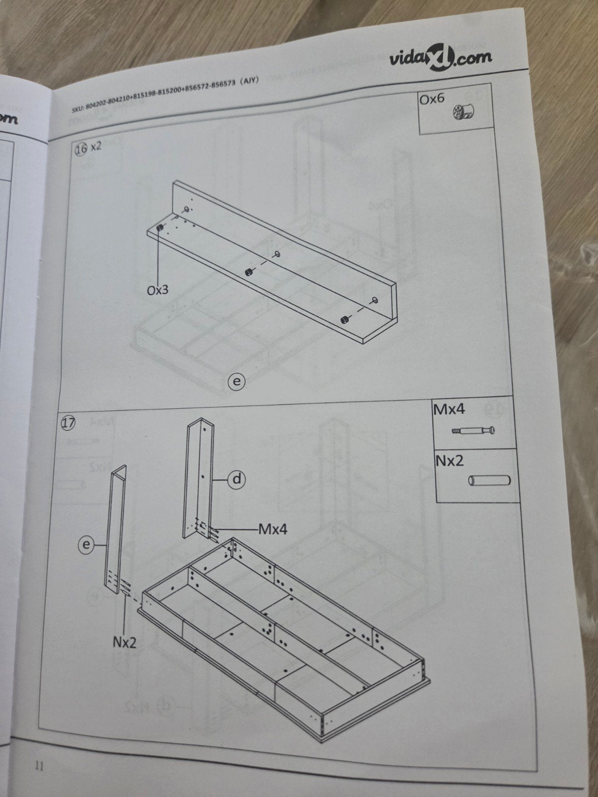Foto 6 van VidaXL eettafel uitschuifbaar, nieuw in doos
