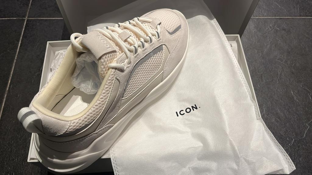ICON Arezzo Runner Sneakers - Maat 45 - Nieuw in doos, Wit, Nieuw, Ophalen of Verzenden, Sneakers of Gympen