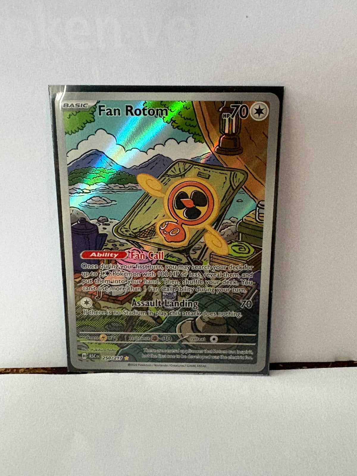 Fan rotom 250, Ophalen of Verzenden, Nieuw, Losse kaart